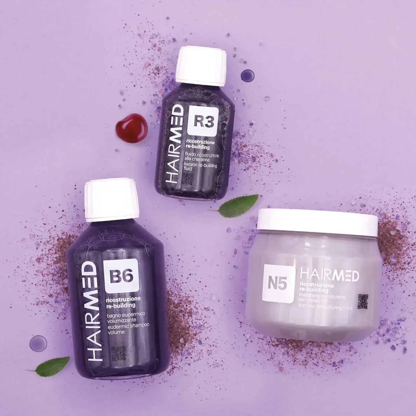 Trattamento capelli fragili fini ultradanneggiati HAIRMED