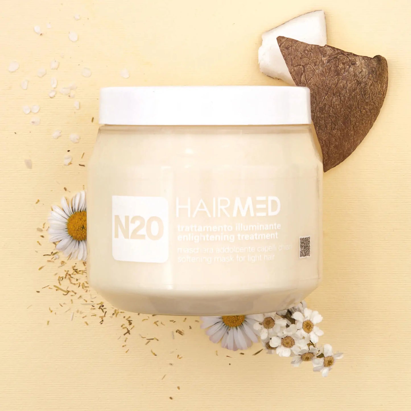 Maschera Illuminante capelli chiari N20 Hairmed