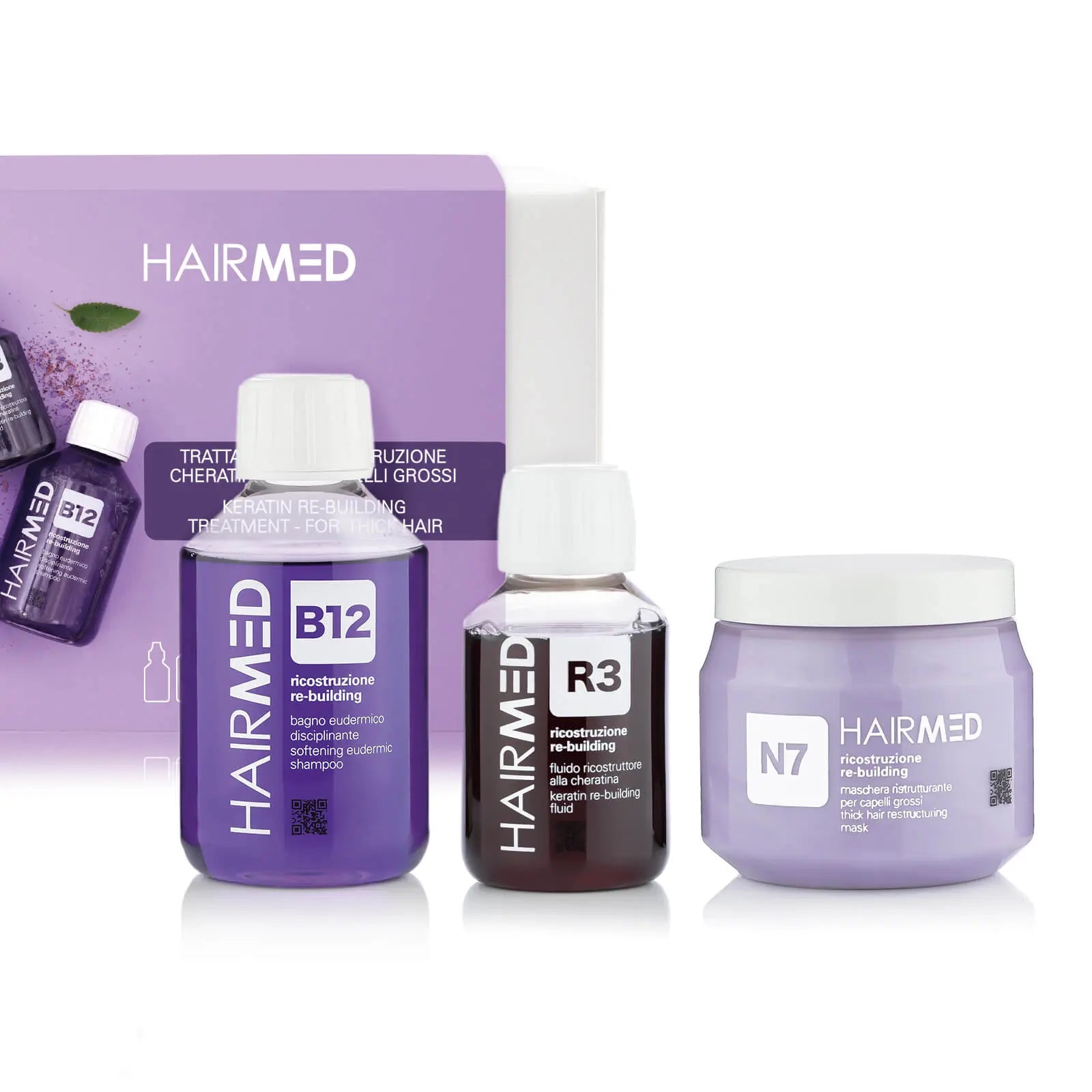 Trattamento capelli fragili grossi ultradanneggiati HAIRMED