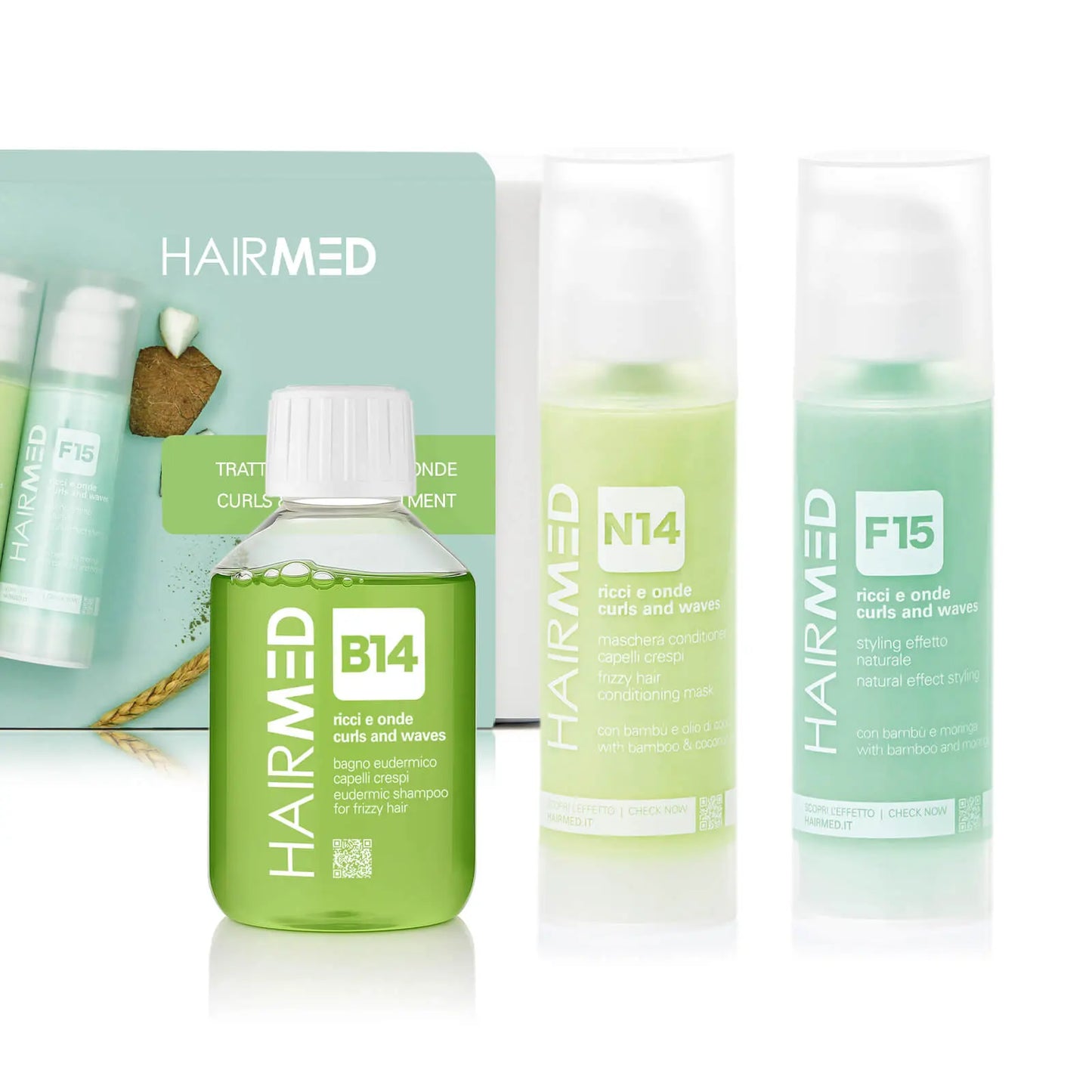 Trattamento capelli ricci e onde naturali HAIRMED