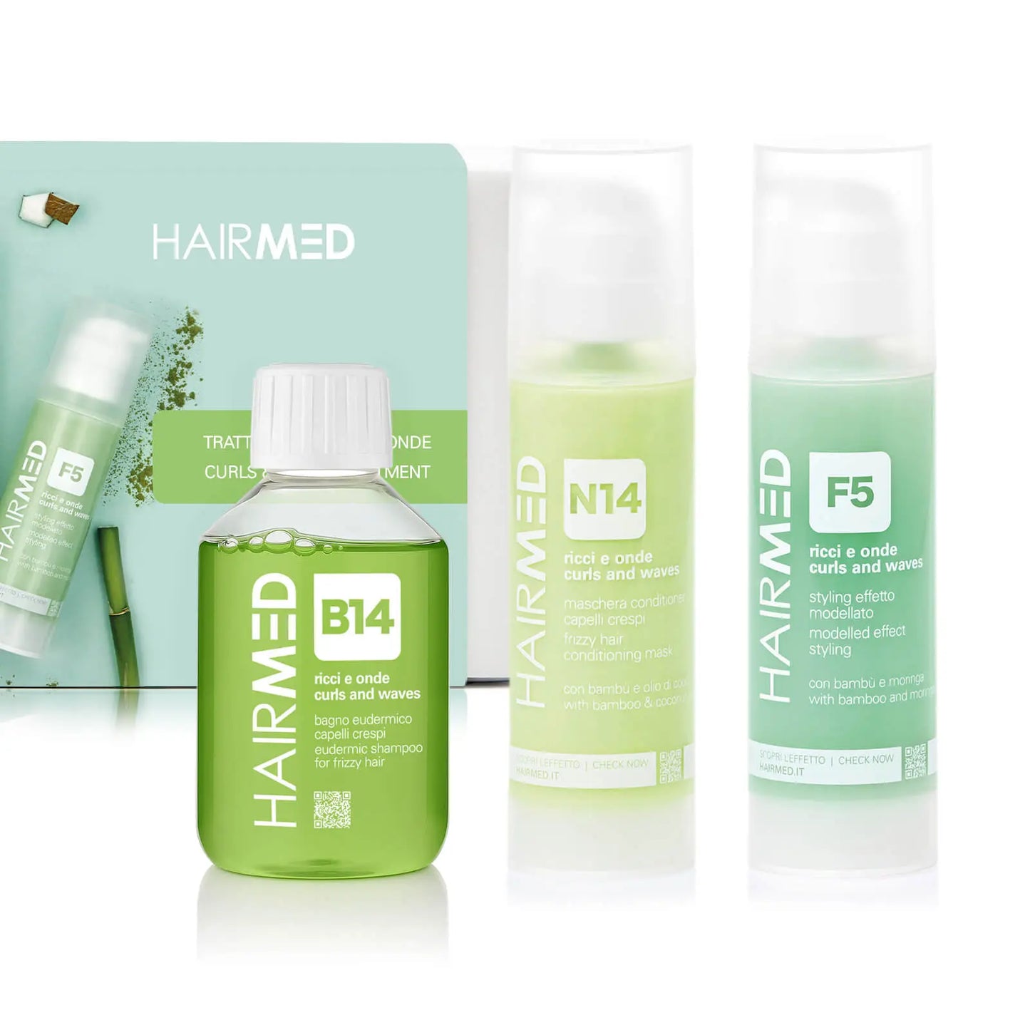 Trattamento capelli ricci e onde definite HAIRMED