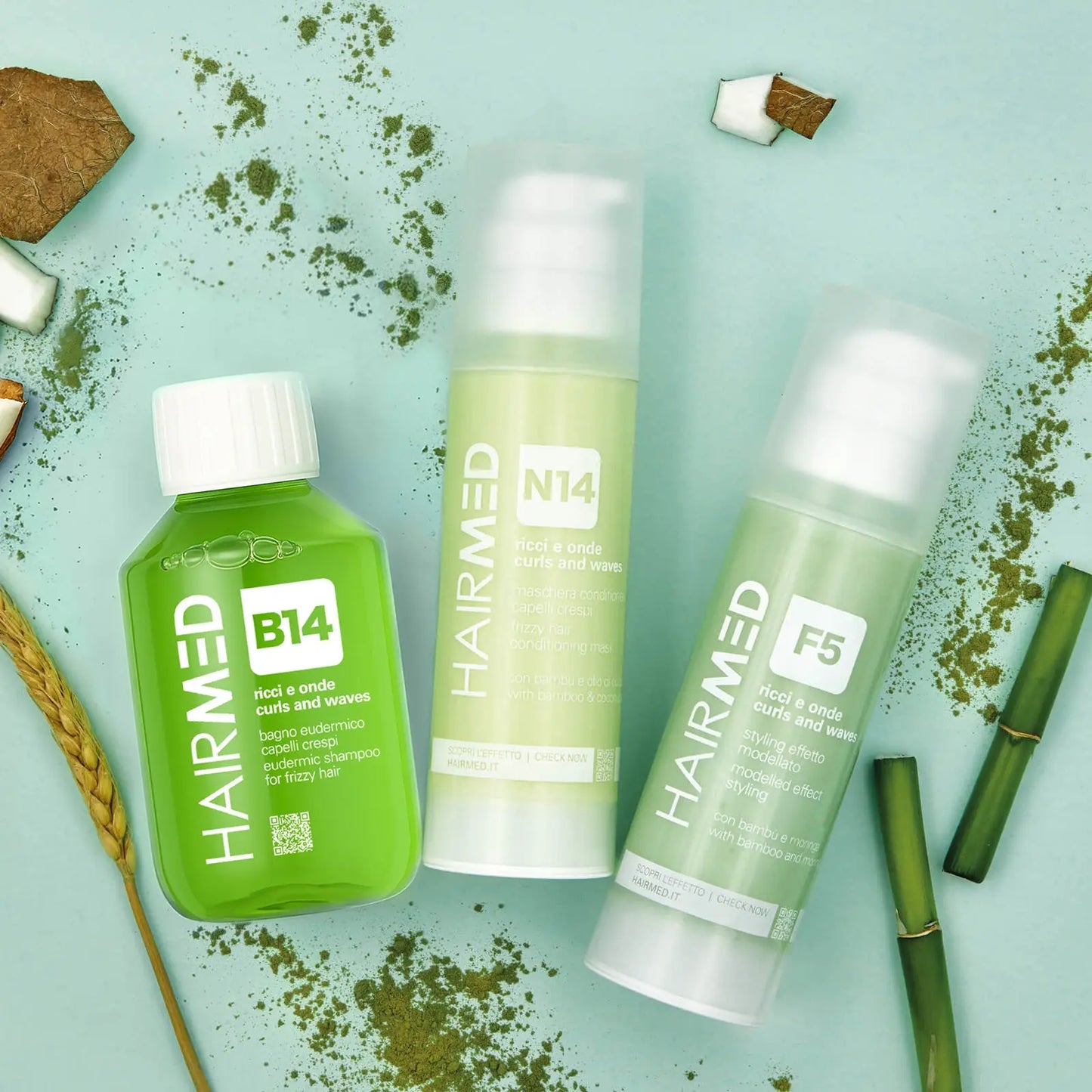 Trattamento capelli ricci e onde definite HAIRMED