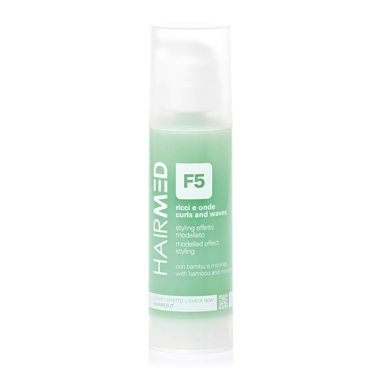 Curl and Wave Cream F5 - Styling with a molded effect