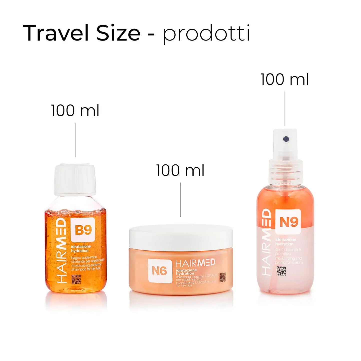 Trattamento Idratazione capelli secchi HAIRMED
