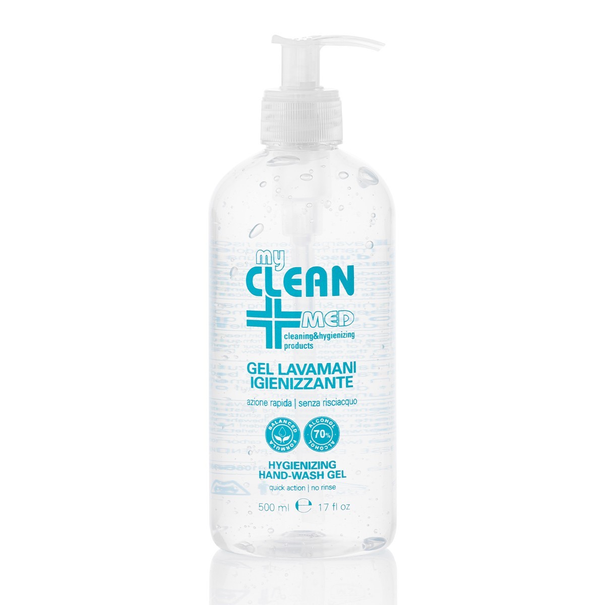 Hand sanitizing gel - Mycleanmed